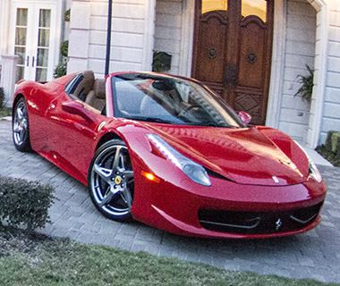 Rent a Ferrari