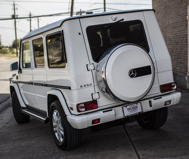 Rent a Mercedes G Wagon luxury SUV