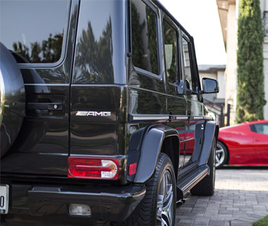 Rent a Mercedes G Wagon luxury SUV